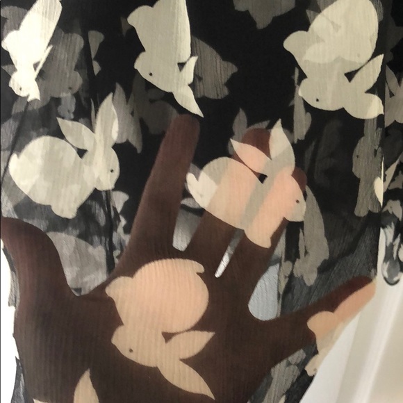 3.1 Phillip Lim Sheer Bunny Dress (And Slip) - Picture 10 of 11